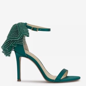 Jessica Simpson Green Stiletto Heels Sandals NWT